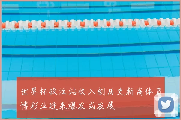 世界杯投注站收入创历史新高体育博彩业迎来爆发式发展